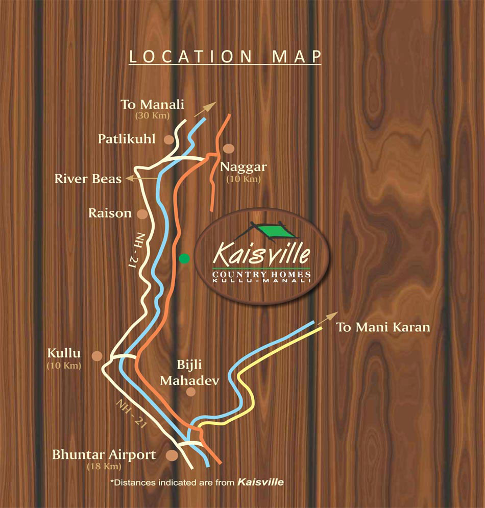 Kais Ville Country Homes 1, 2, 3 BHK apartments, flats Location Map