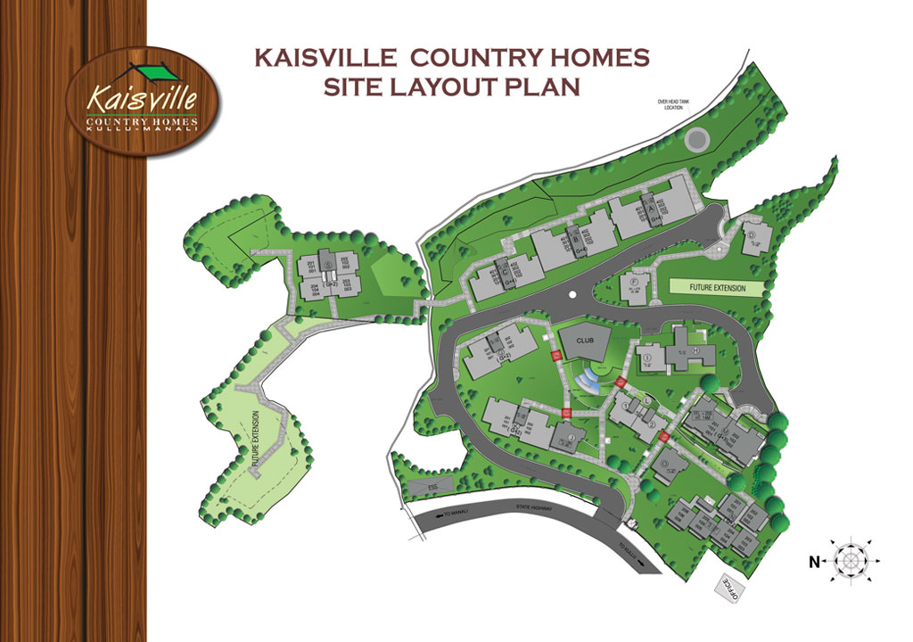 Kullu Country Homes Site Layout Plan